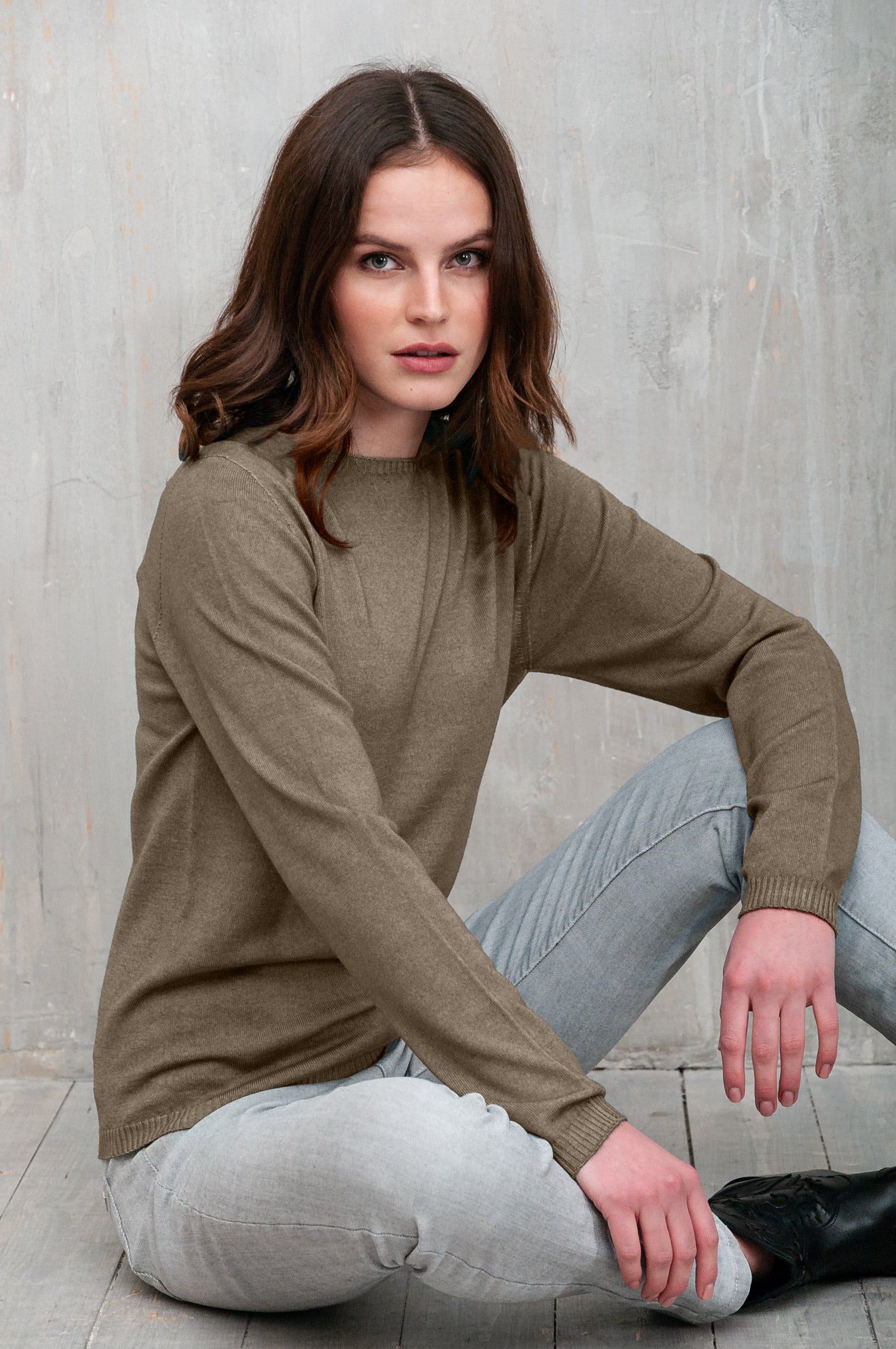 Melvich Crew Neck Sweater - Castoro