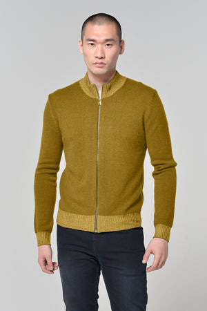 Tanar Buoy Cashmere Blend Full Zip Sweater