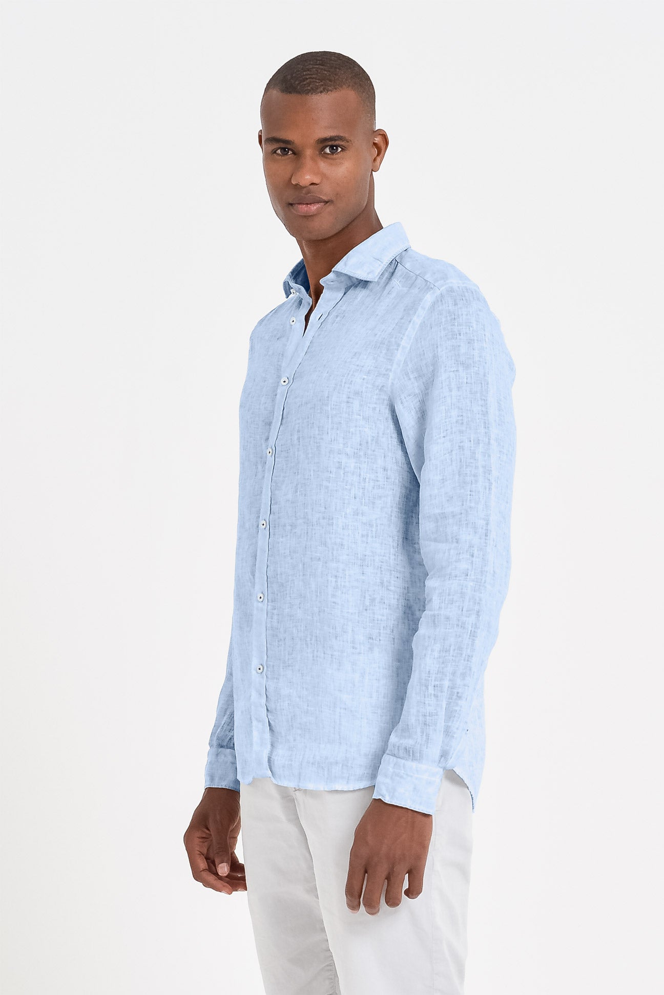 Relaxed Fit Linen Shirt - Fiji