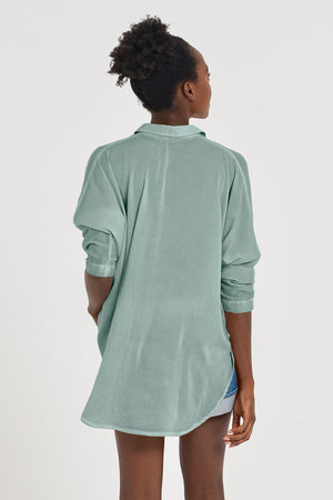 Kimono Polo Shirt - Shark
