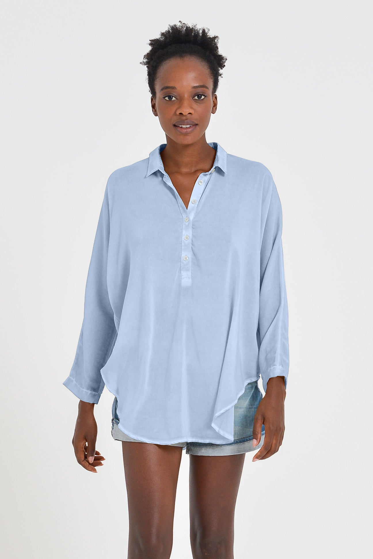 Kimono Polo Shirt - Fiji