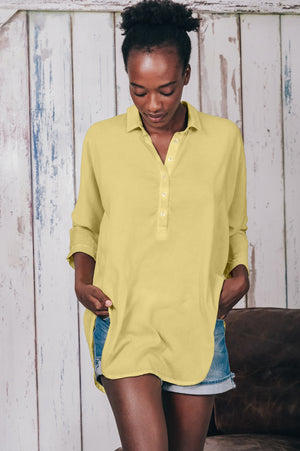 Kimono Polo Shirt - Samoa