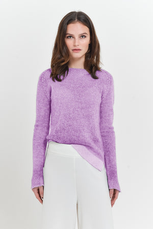 Cambus Frost Art Sweater - Berry