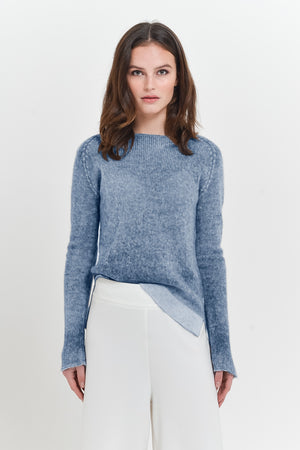 Cambus Frost Art Sweater - Navy