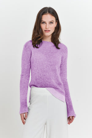 Cambus Frost Art Sweater - Berry