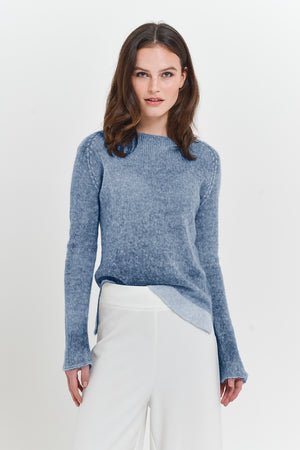Cambus Frost Art Sweater - Navy