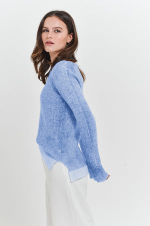 Cambus Frost Art Sweater - Marine