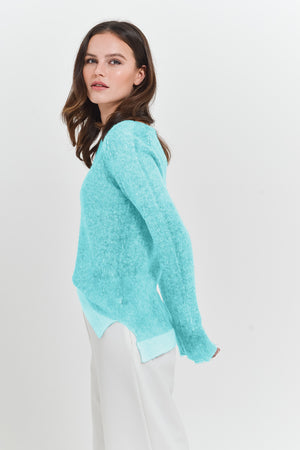Cambus Frost Art Sweater - Surfer
