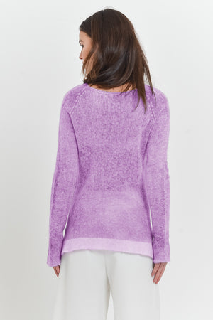Cambus Frost Art Sweater - Berry