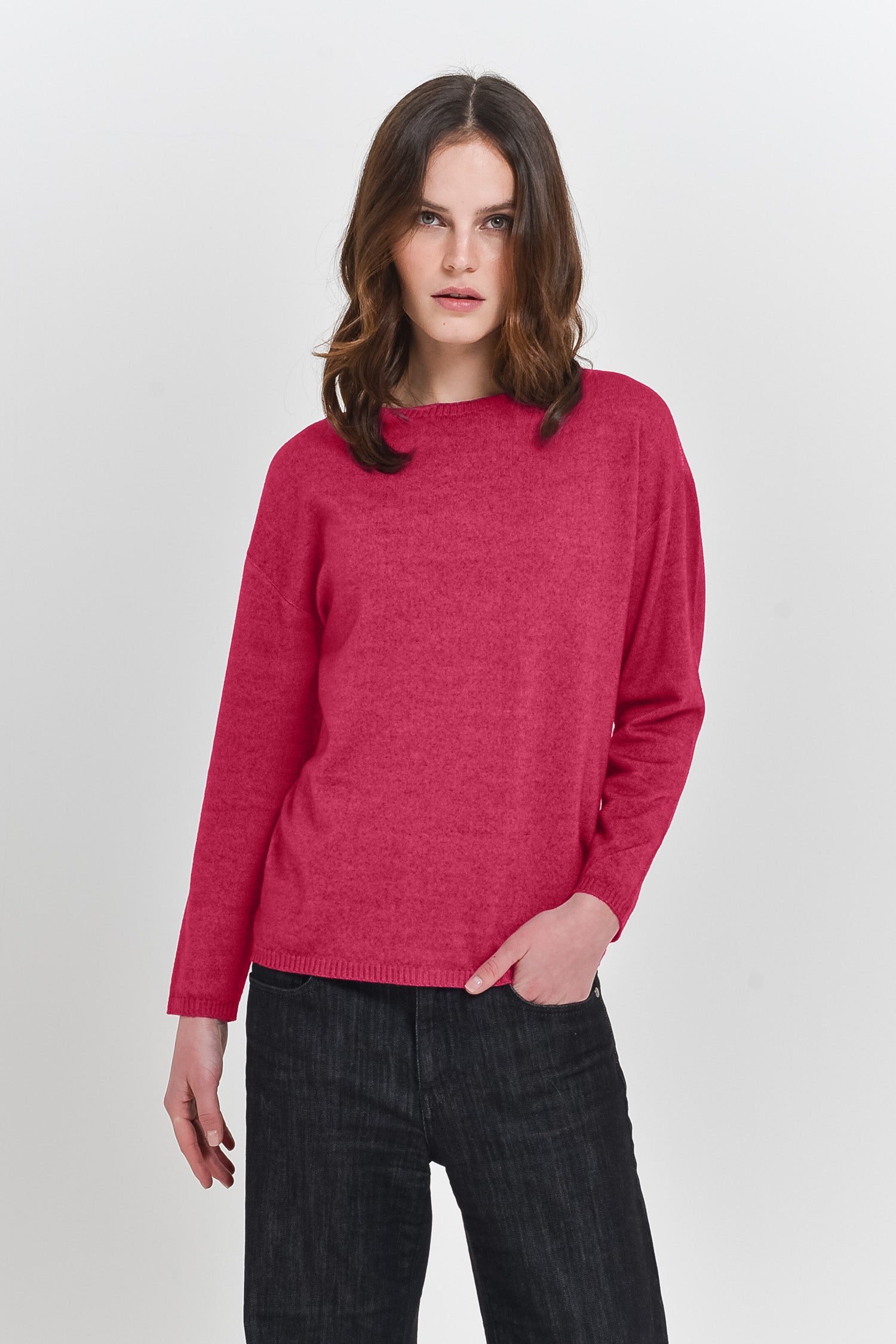 Reay Comfy Sweater - Scarlet