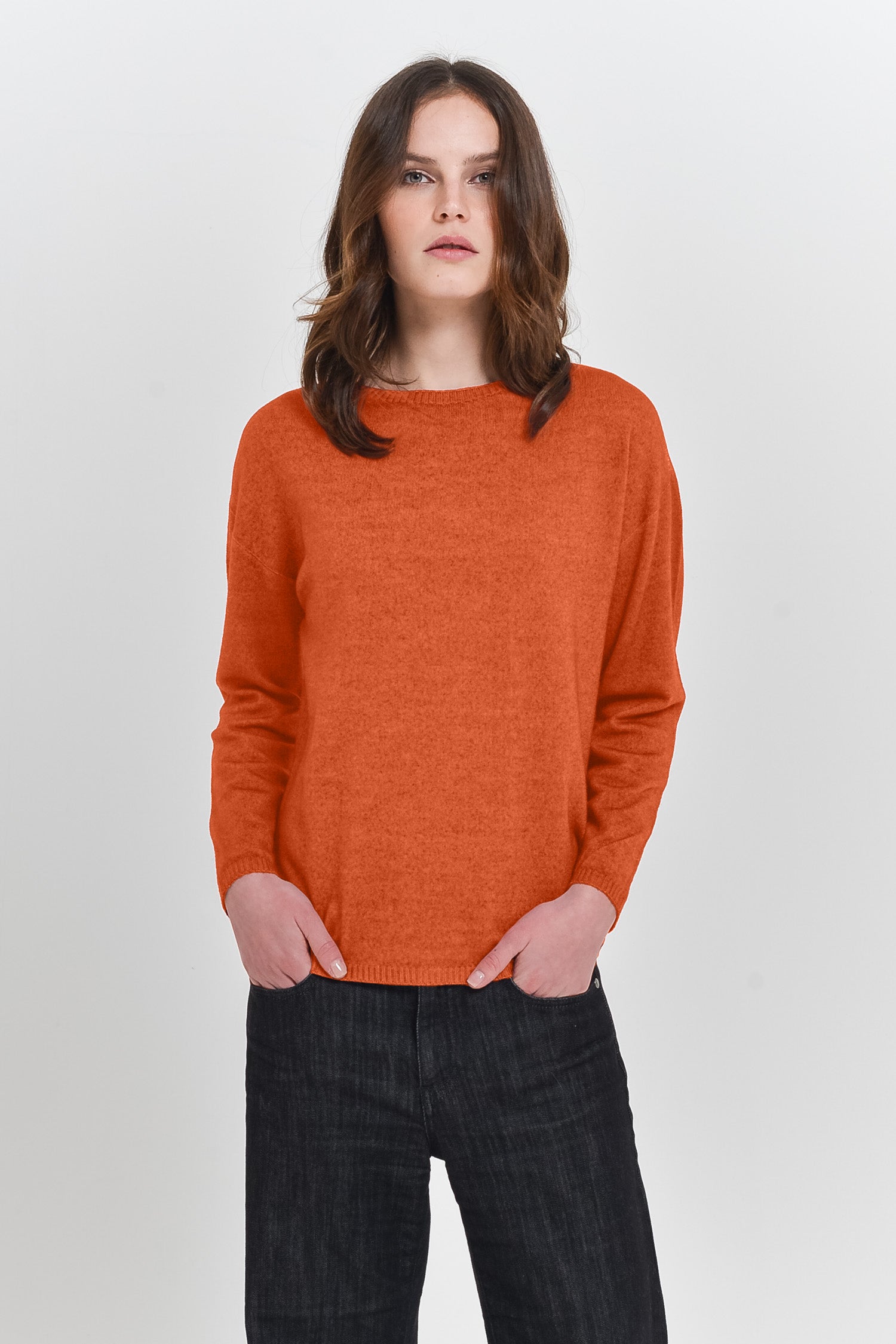 Reay Comfy Sweater - Persimmon