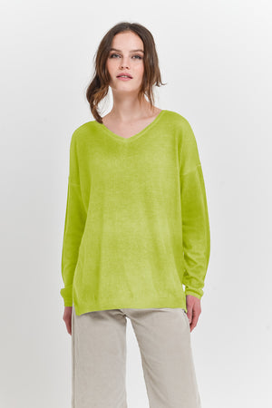 Echt Lime - Double-V Jumper