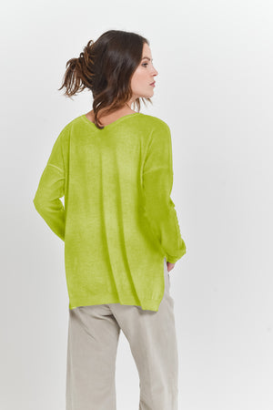 Echt Lime - Double-V Jumper