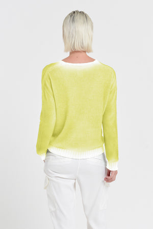 Spray Art Cogo V Knit in Lime