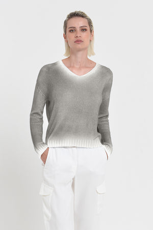 Spray Art Cogo V Knit in Dolphin