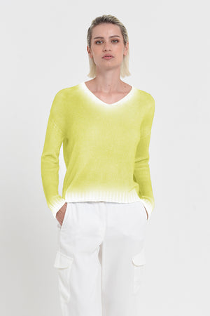 Spray Art Cogo V Knit in Lime