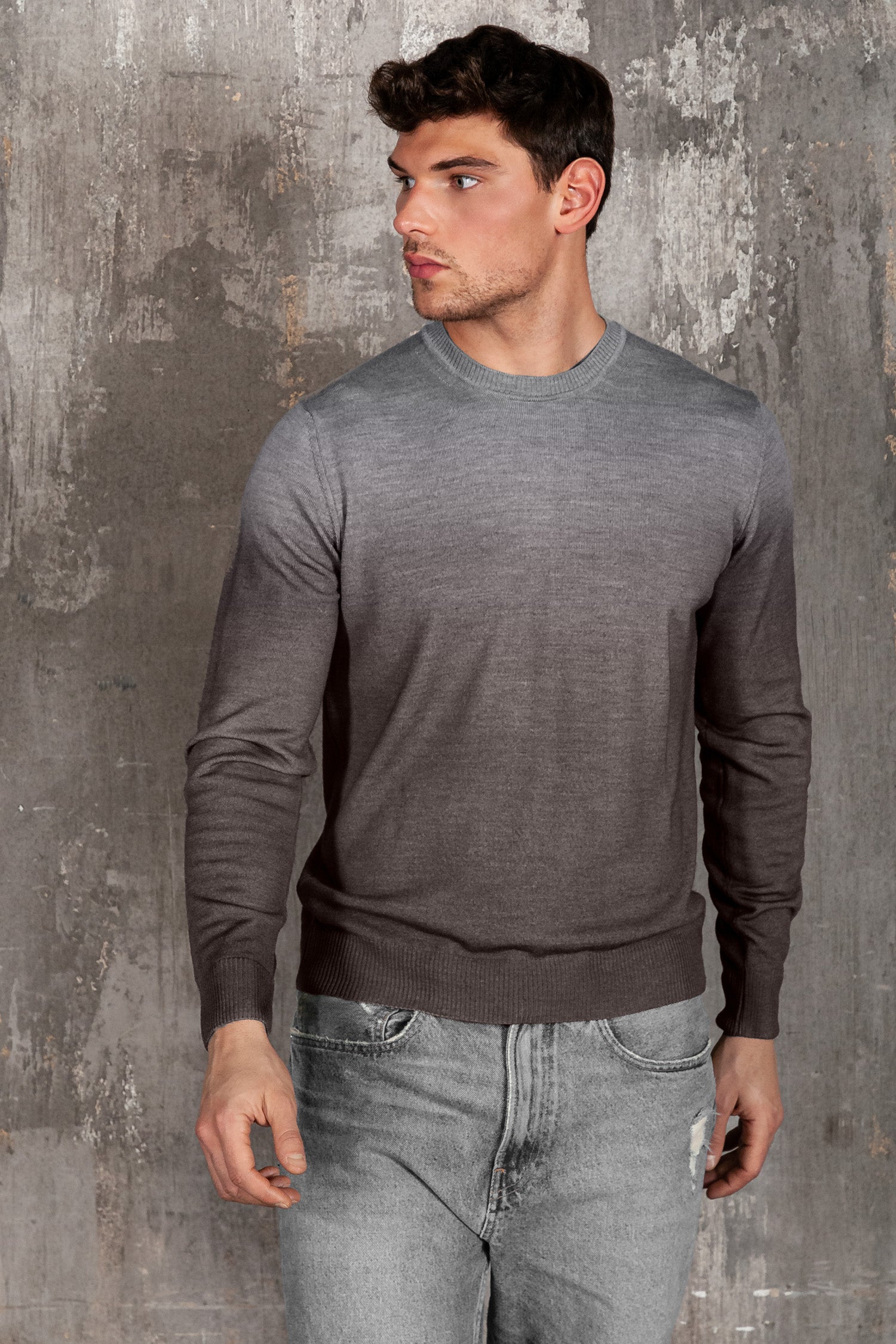 Gills Gradient Sweater - Cliff