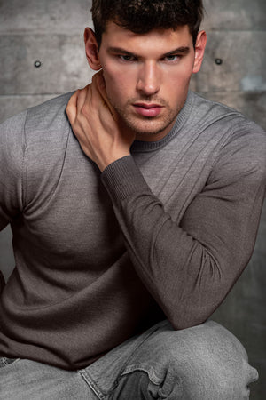 Gills Gradient Sweater - Cliff