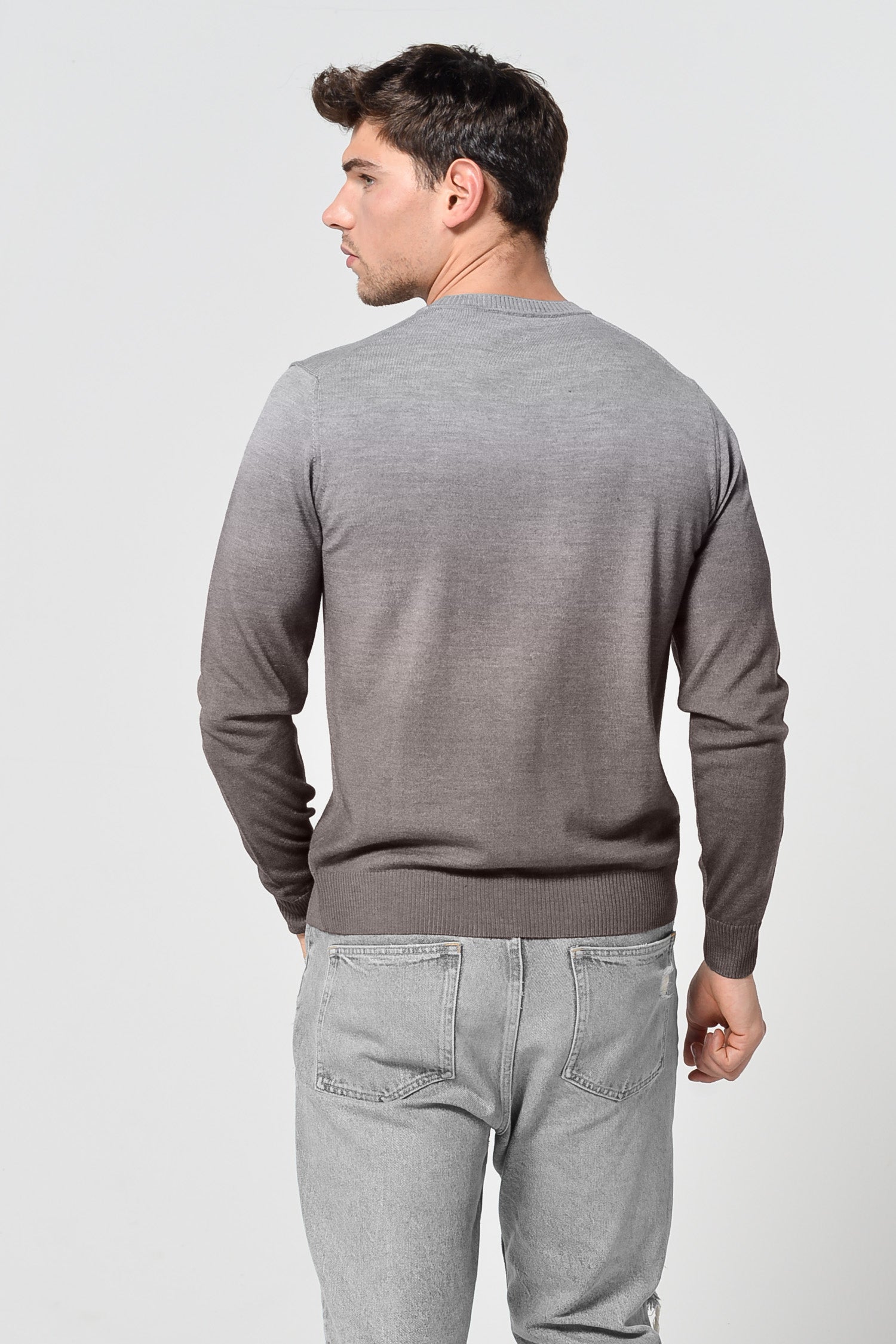 Gills Gradient Sweater - Cliff