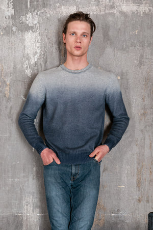Holden Gradient Sweater - Navy