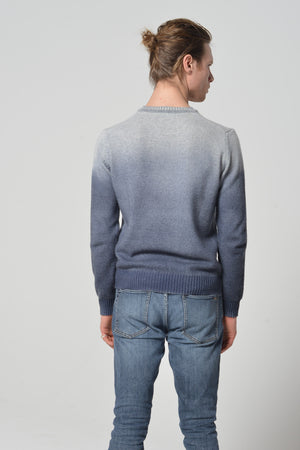 Holden Gradient Sweater - Navy
