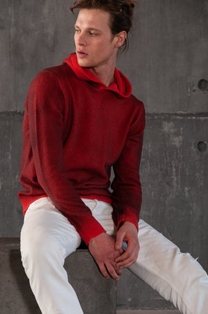 Moye Smoke Art Sweater - Flame