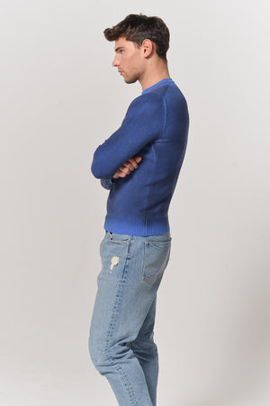 Holden Smoke Art Sweater - Marine