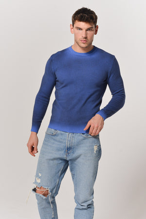 Holden Smoke Art Sweater - Marine