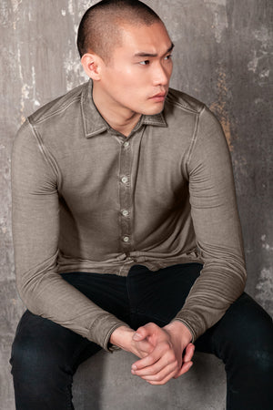 Easton - Viscose Jersey Shirt - Reef