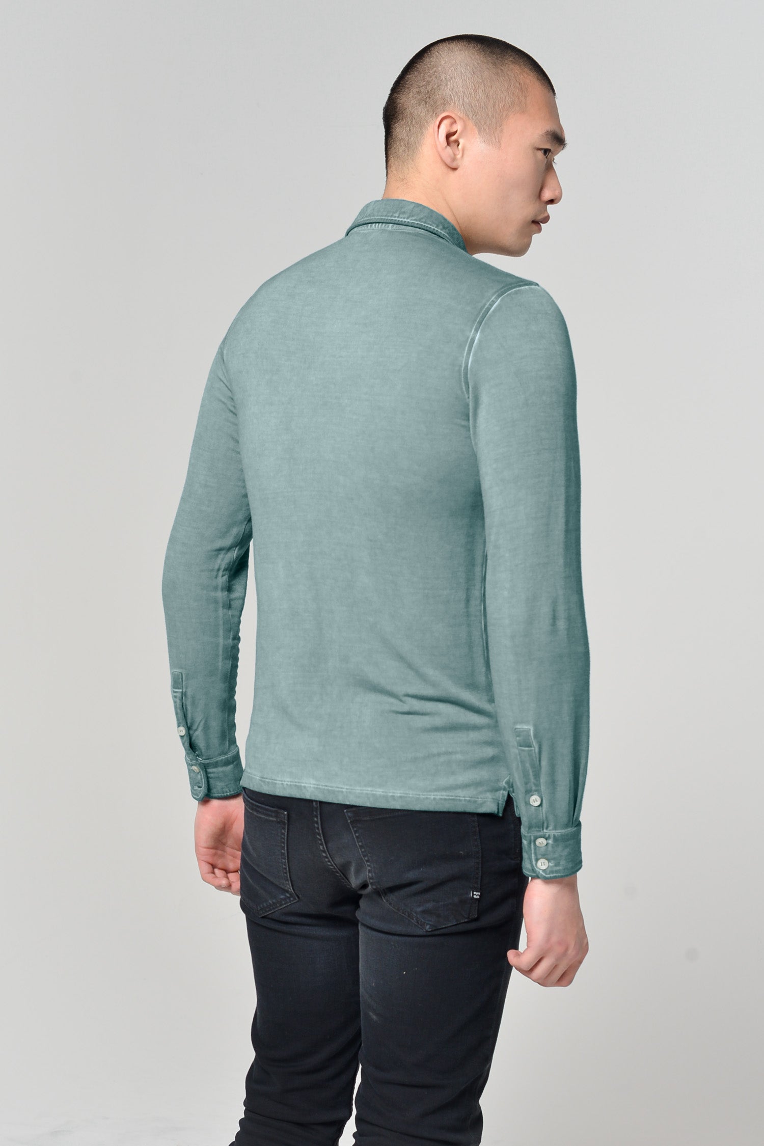 Easton Viscose Shirt - Shark