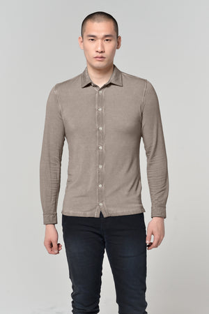 Easton - Viscose Jersey Shirt - Reef