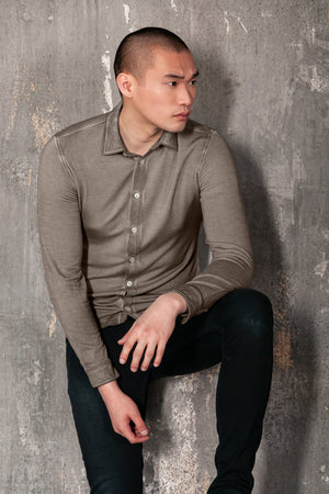 Easton - Viscose Jersey Shirt - Reef