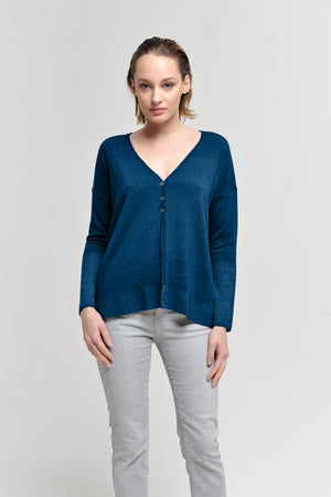 Coull Sweater - Lake