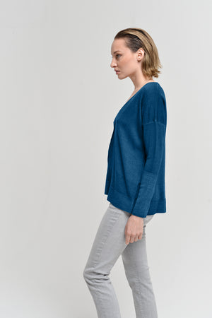 Coull Sweater - Lake
