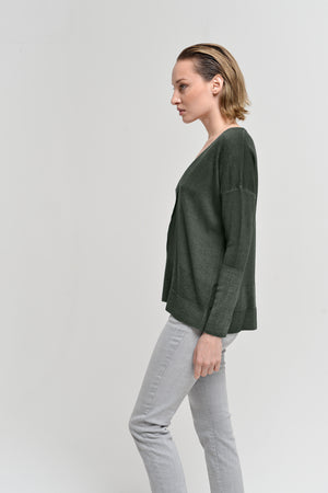 Coull Sweater - Moss
