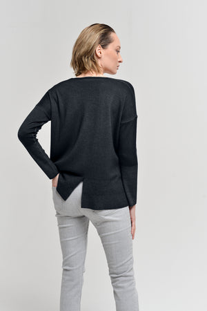 Coull Sweater - Basalt