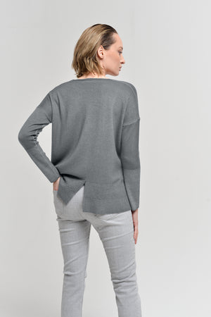 Coull Sweater - Granite