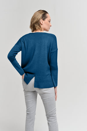Coull Sweater - Lake