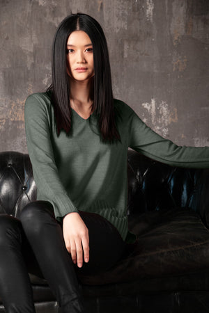 Ballater Sweater - Moss