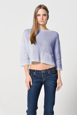 Ley Frost Art Sweater - Lilac
