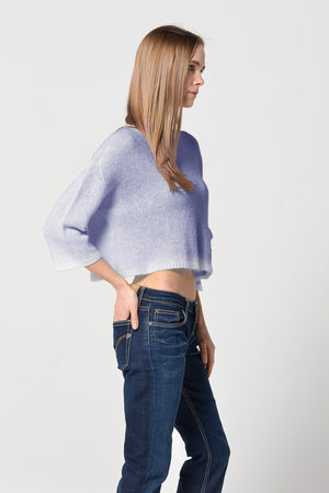 Ley Frost Art Sweater - Lilac