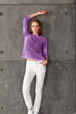 Clune Frost Art Sweater - Berry