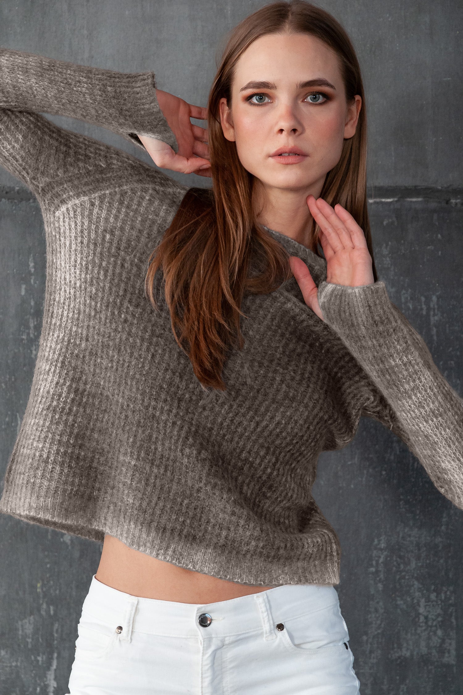 Clune Frost Art Sweater - Cliff