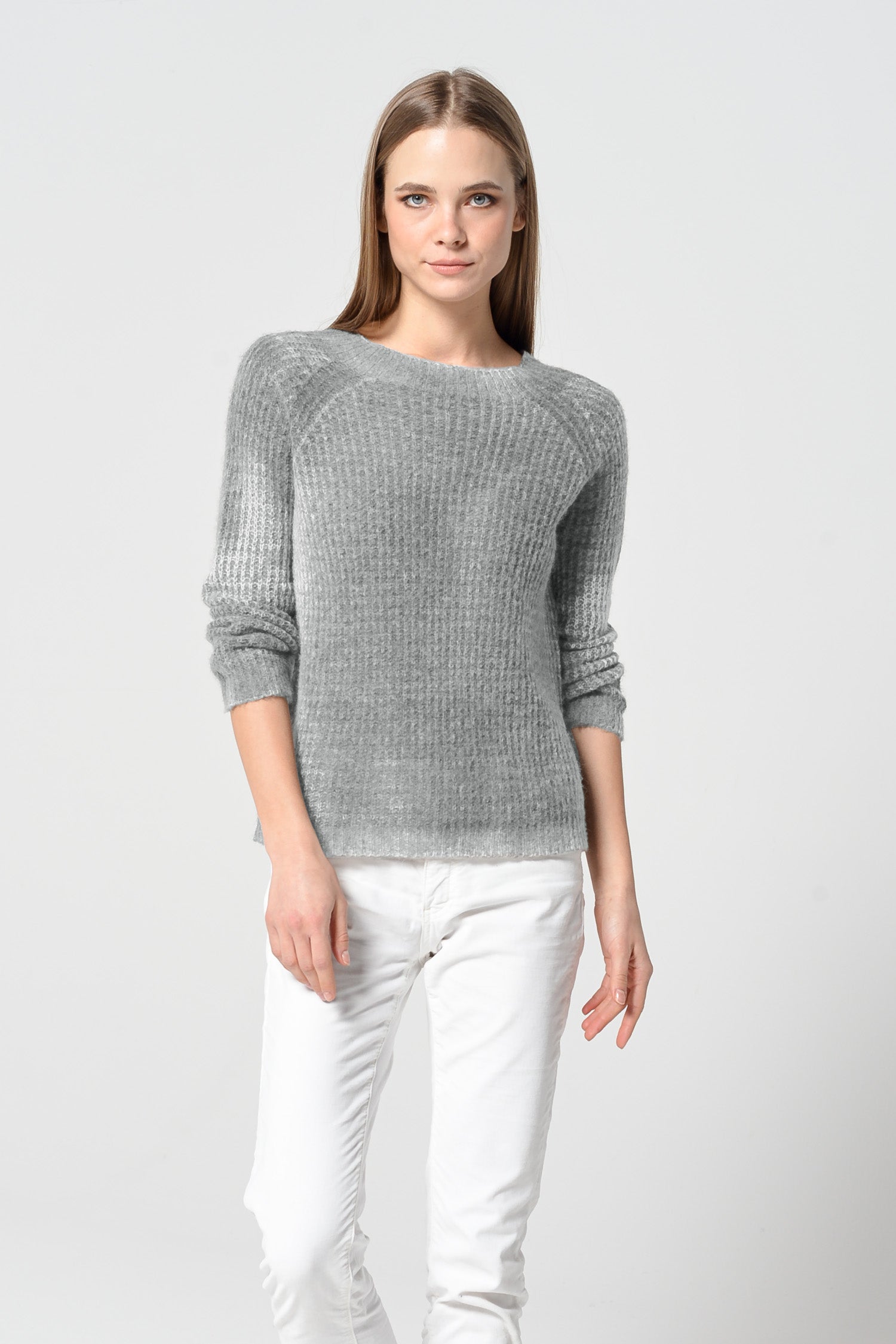 Clune Frost Art Sweater - Granite