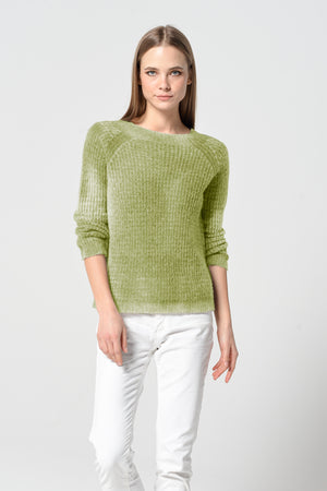 Clune Frost Art Sweater - Olive