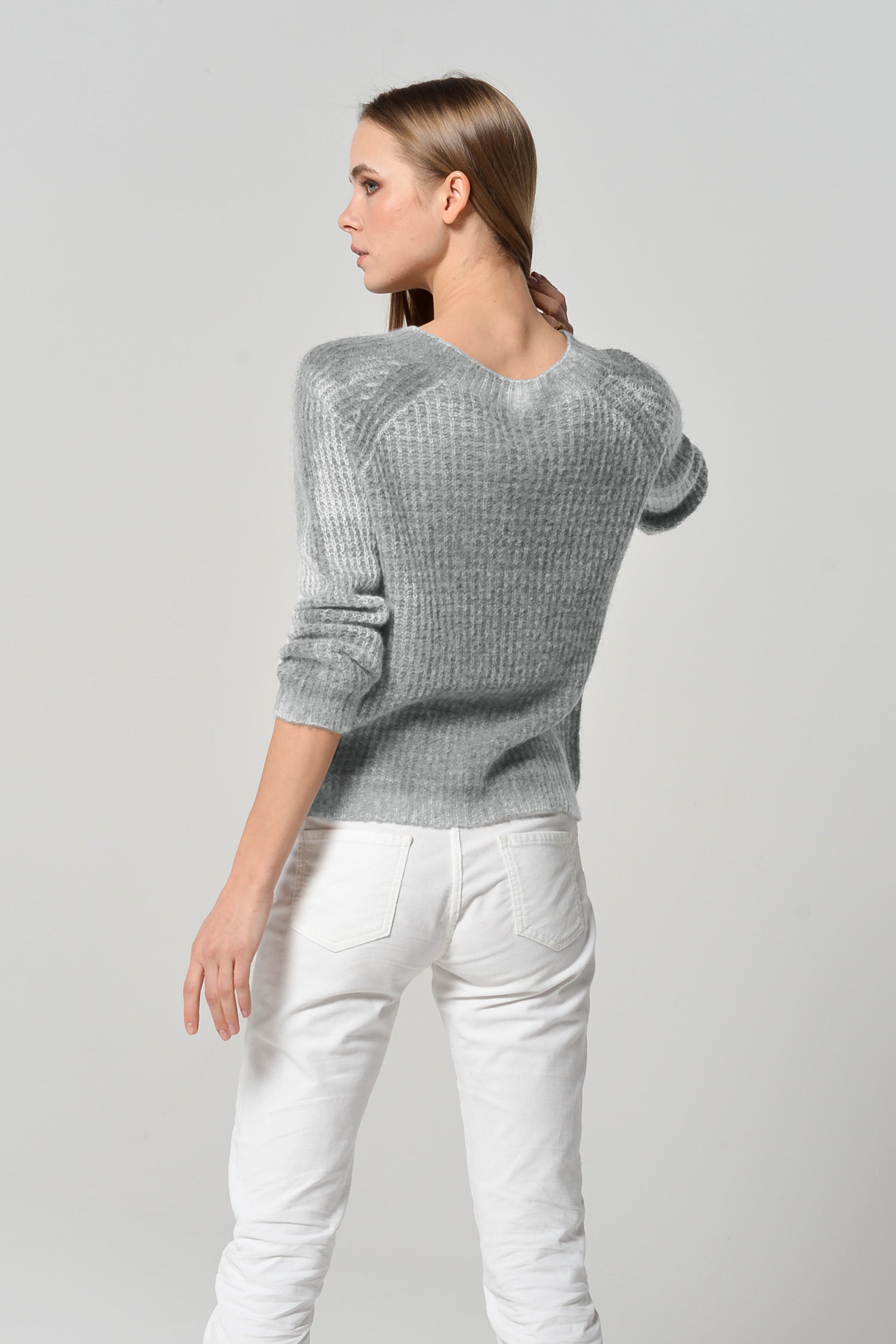 Clune Frost Art Sweater - Granite