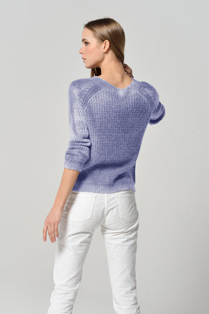 Clune Frost Art Sweater - Lilac
