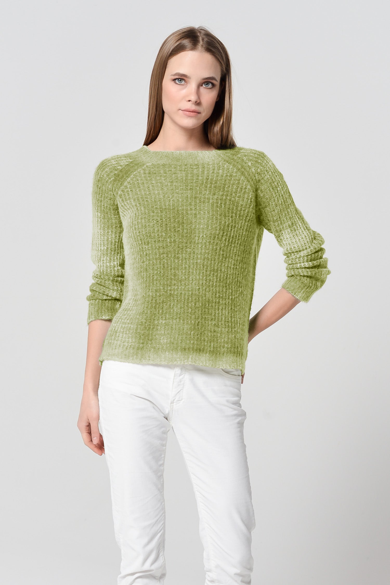 Clune Frost Art Sweater - Olive