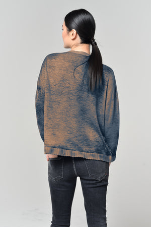 Melro Rock Art Sweater - Flint