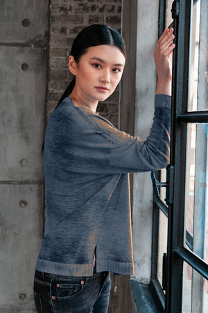 Melro Rock Art Sweater - Flint
